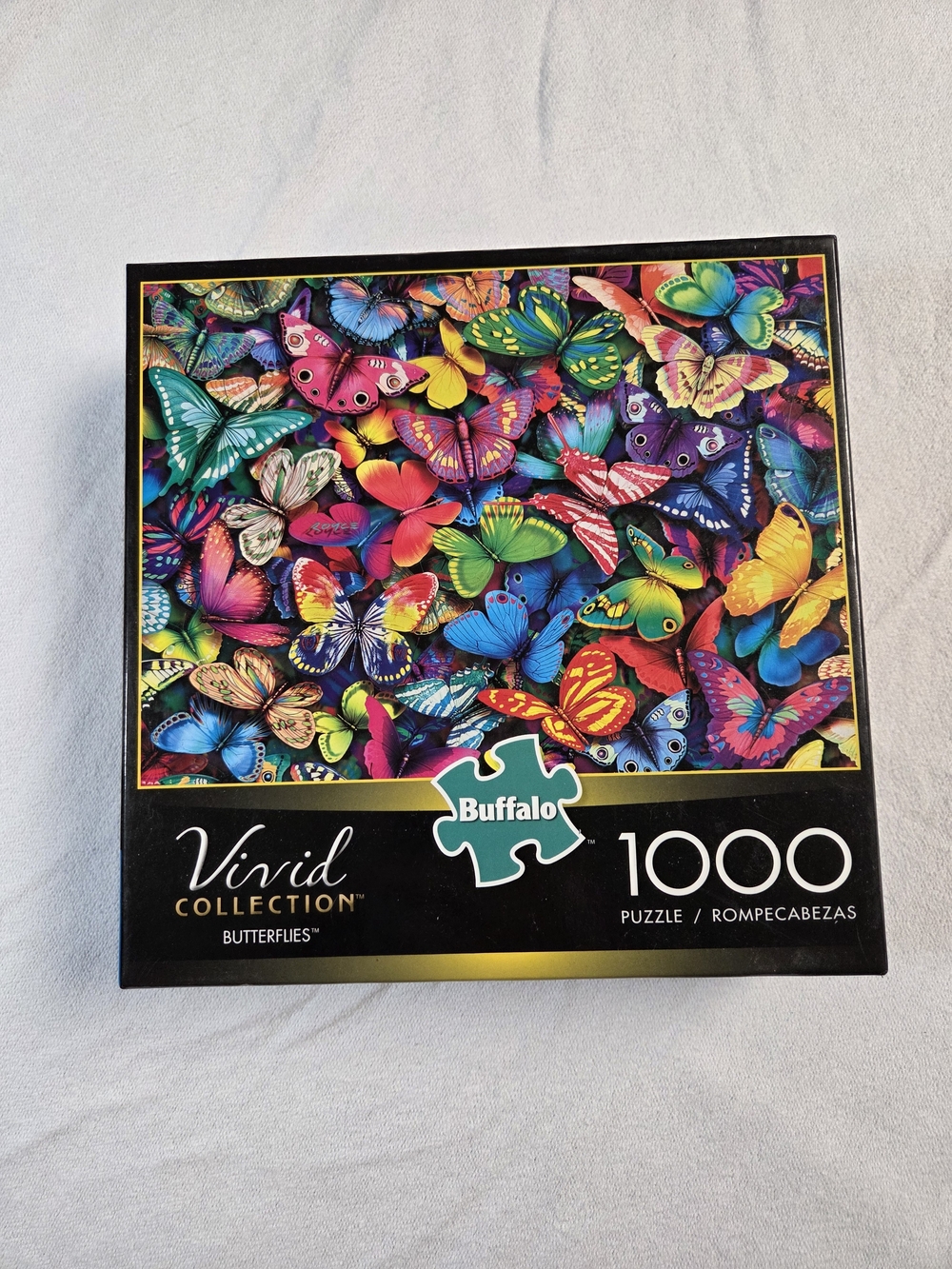 Buffalo David Bitton Colorful Butterflies 1000-Piece Puzzle - Multicolor